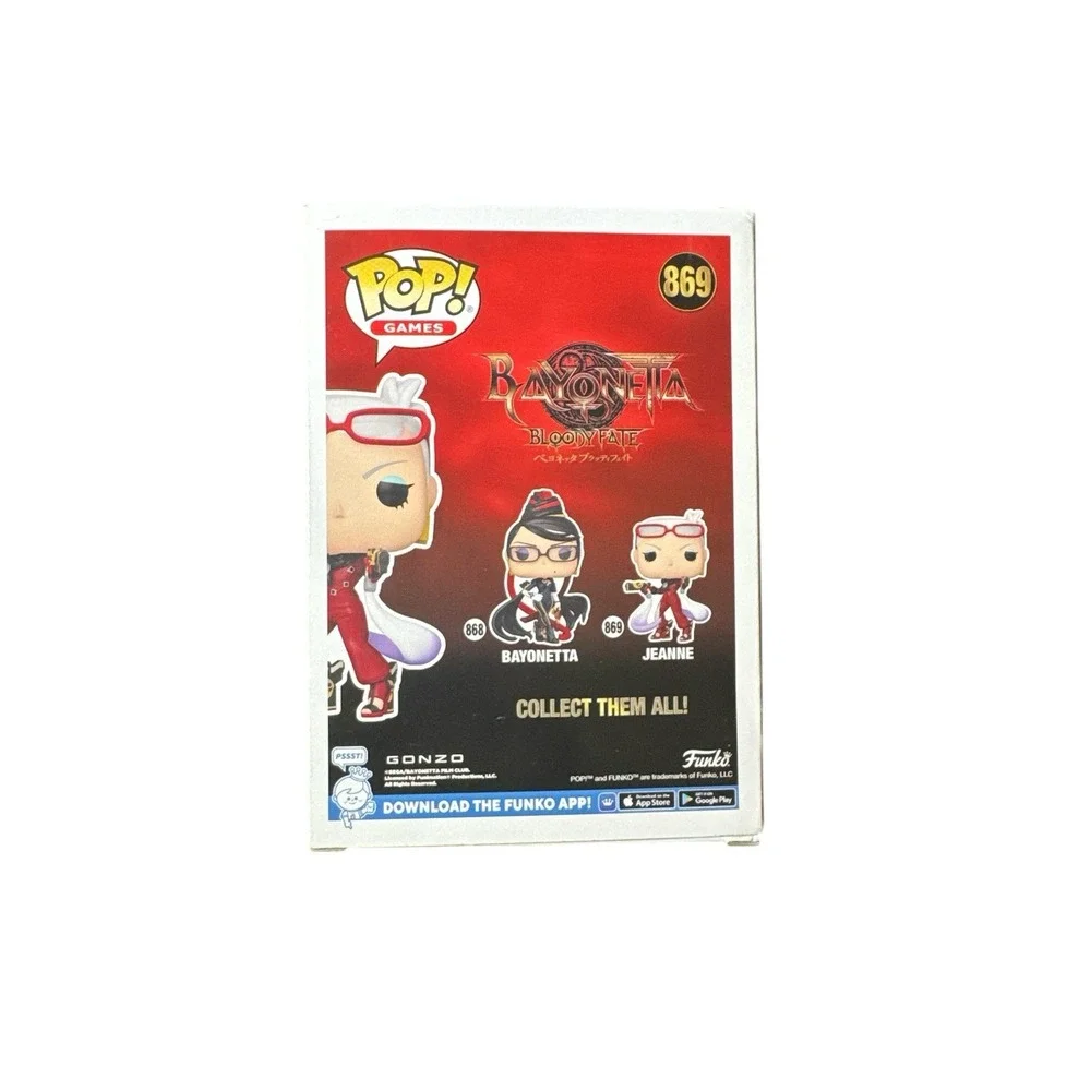 Funko Pop! Games #869 Jeanne Bayonetta 3‎ GameStop Exclusive